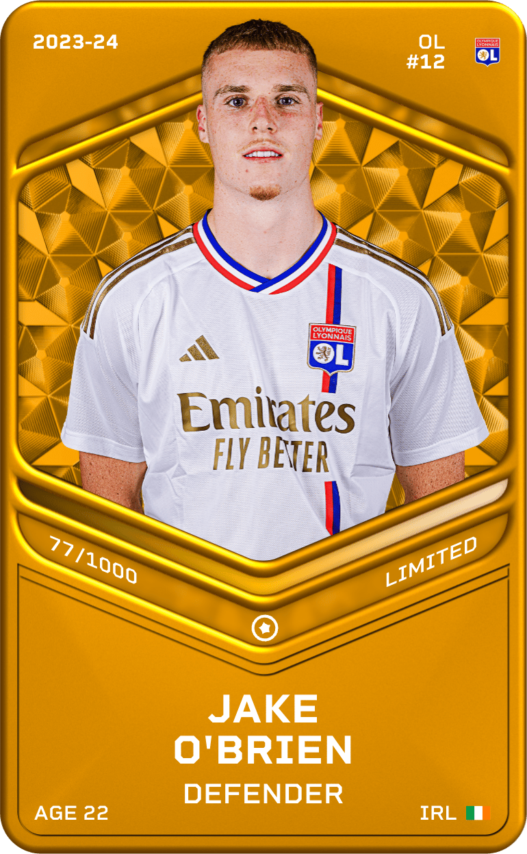 Jake O'Brien 2023-24 • Limited 77/1000
