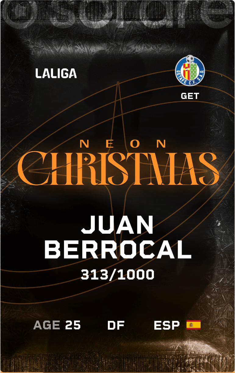 Juan Berrocal 2024-25 • Limited 313/1000