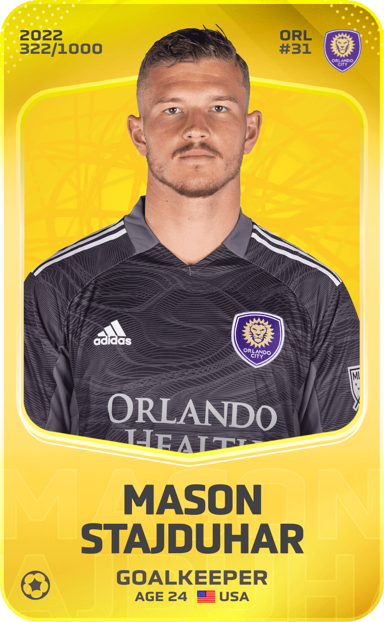 Mason Stajduhar 2022-23 • Limited 322/1000