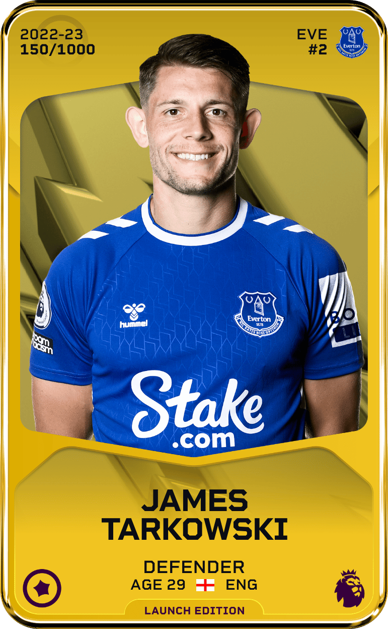 James Tarkowski 2022-23 • Limited 150/1000