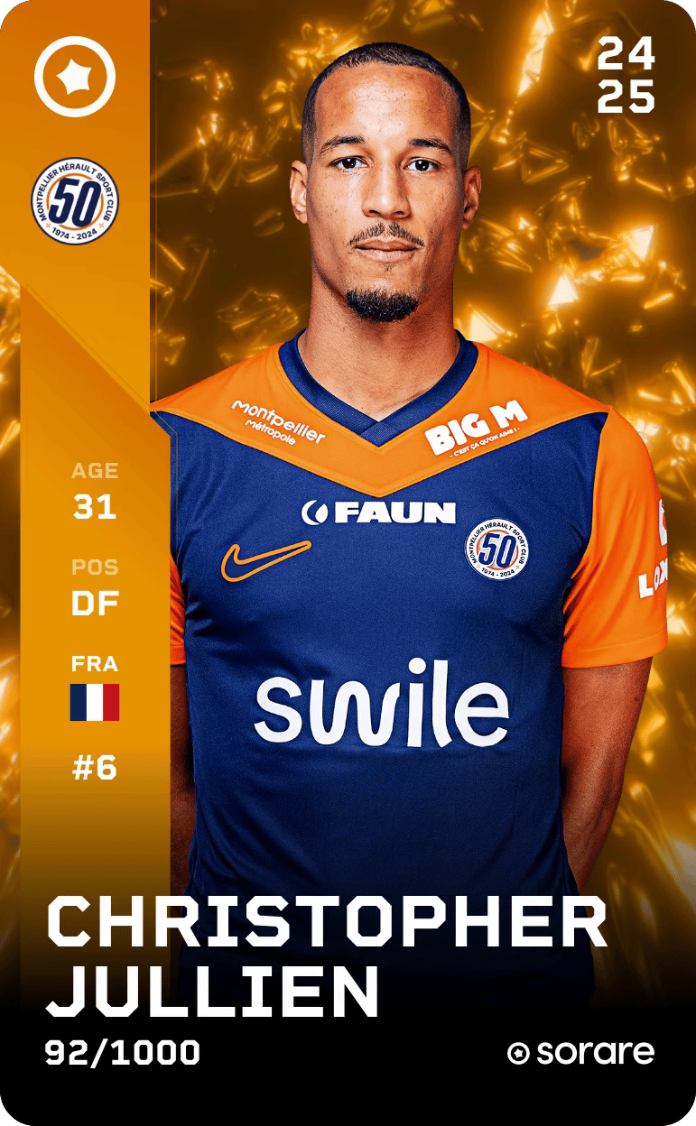 Christopher Jullien 2024-25 • Limited 92/1000