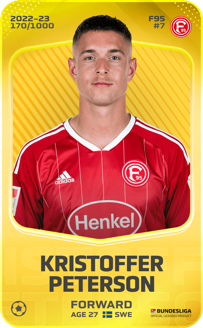 Kristoffer Peterson 2022-23 • Limited 170/1000