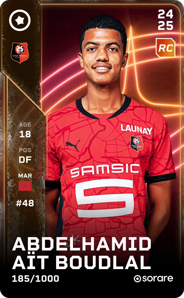 Abdelhamid Aït Boudlal 2024-25 • Limited 185/1000