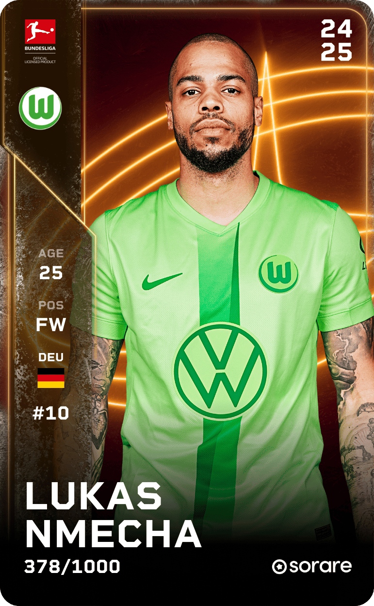 Lukas Nmecha 2024-25 • Limited 378/1000