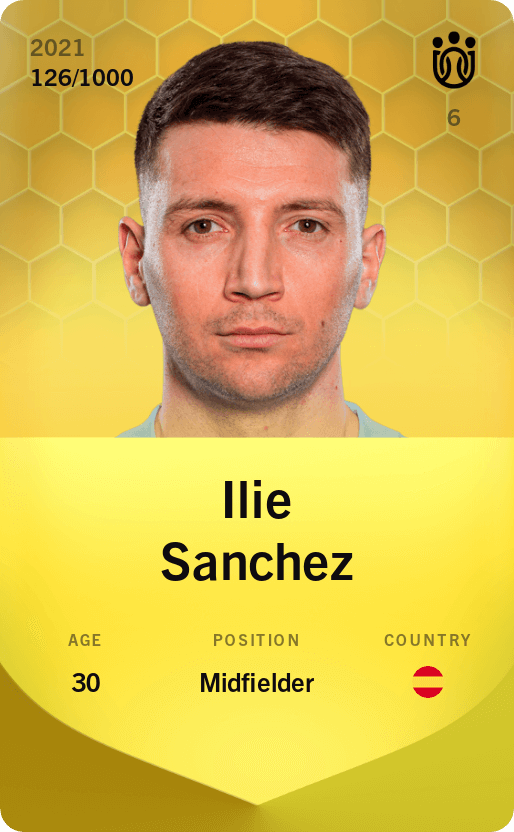 Ilie Sanchez 2021-22 • Limited 126/1000