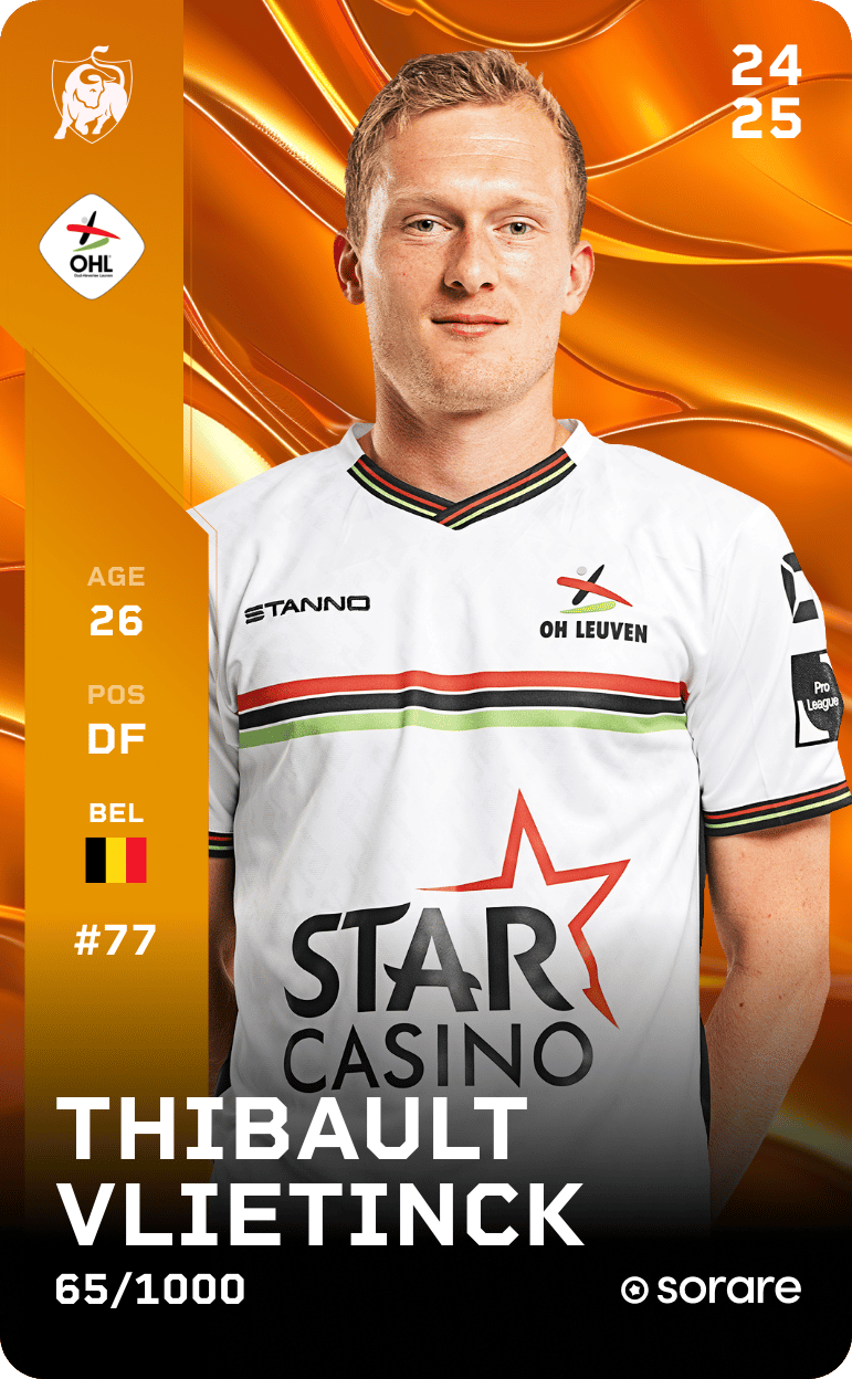 Thibault Vlietinck 2024-25 • Limited 65/1000