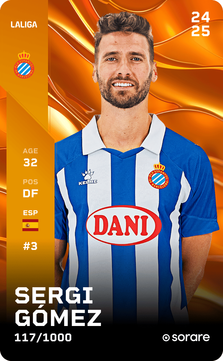 Sergi Gómez 2024-25 • Limited 117/1000
