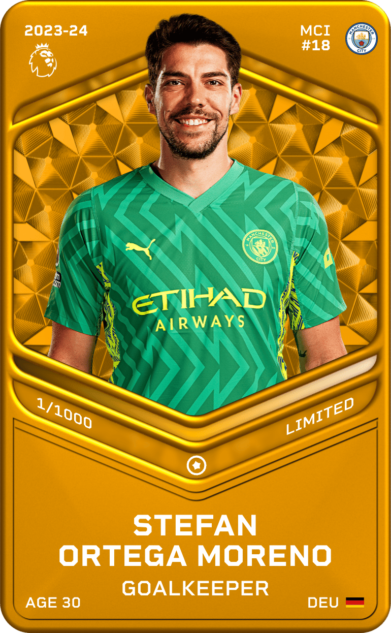 Stefan Ortega Moreno 2023-24 • Limited 1/1000
