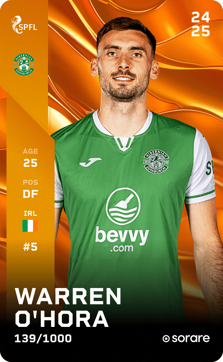 Warren O'Hora 2024-25 • Limited 139/1000