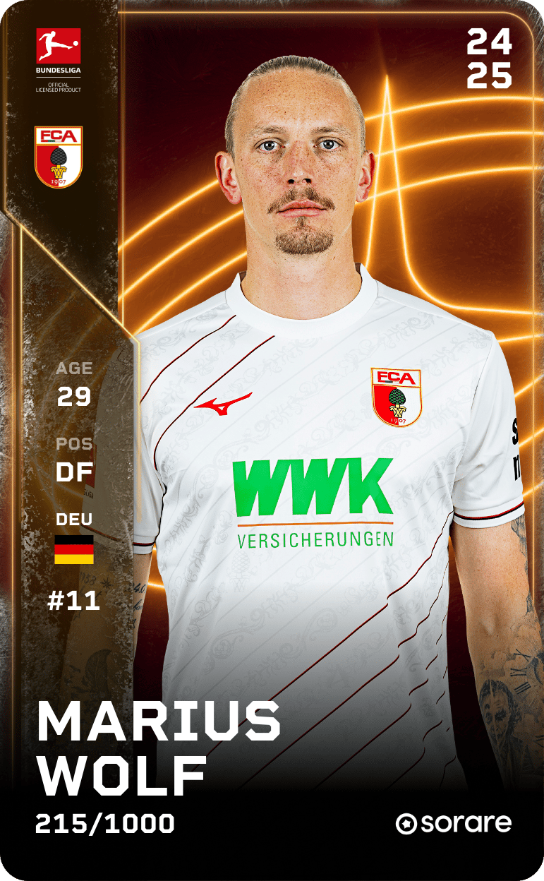 Marius Wolf 2024-25 • Limited 215/1000