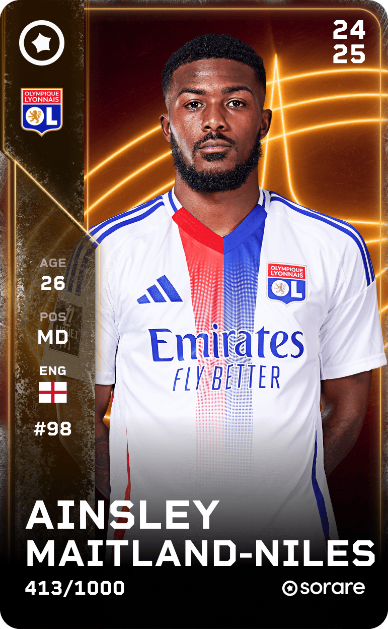 Ainsley Maitland-Niles 2024-25 • Limited 413/1000