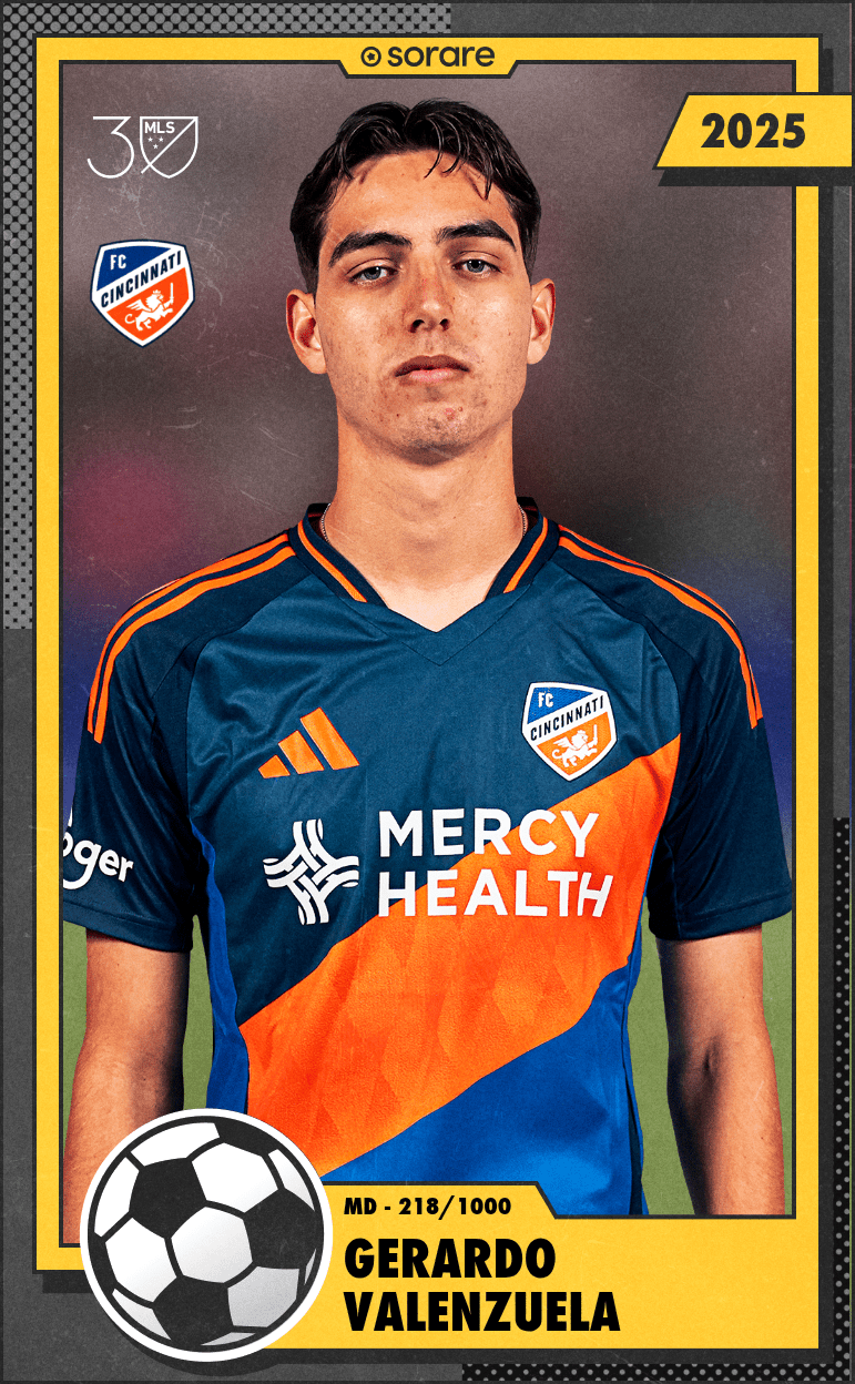 Gerardo Valenzuela 2025-26 • Limited 218/1000