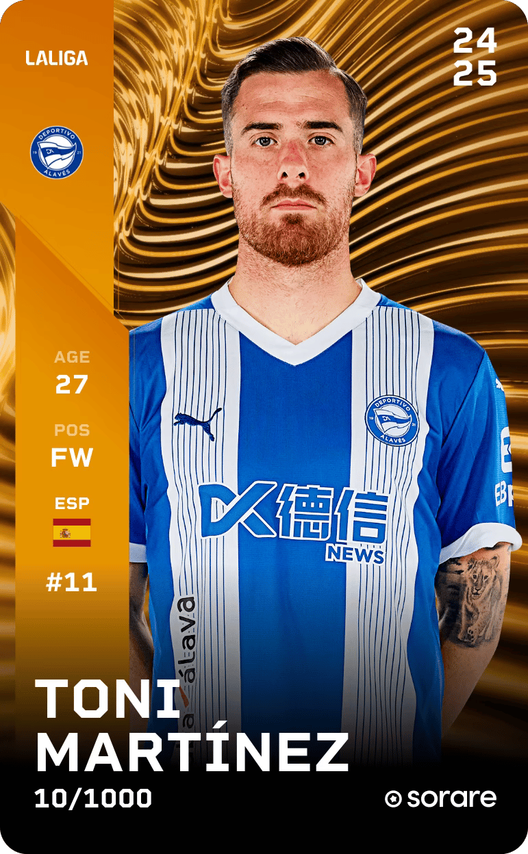 Toni Martínez 2024-25 • Limited 10/1000