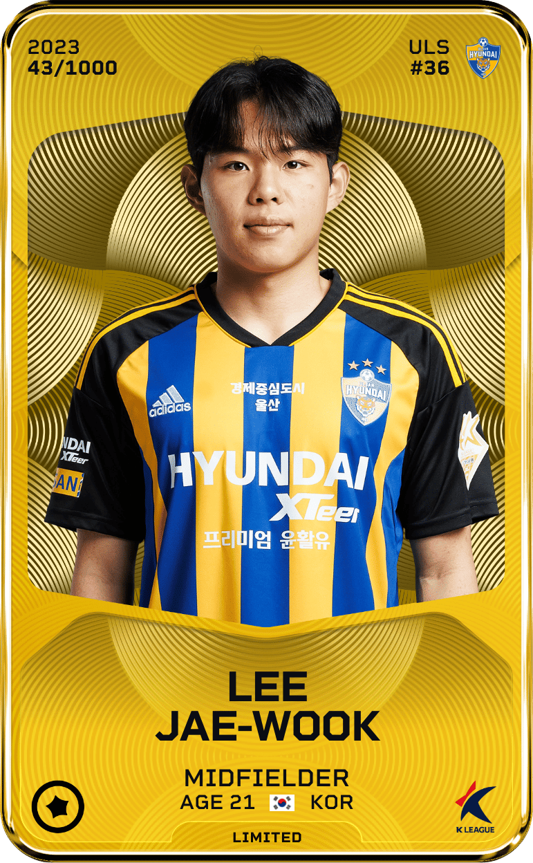 Lee Jae-Wook 2023-24 • Limited 43/1000