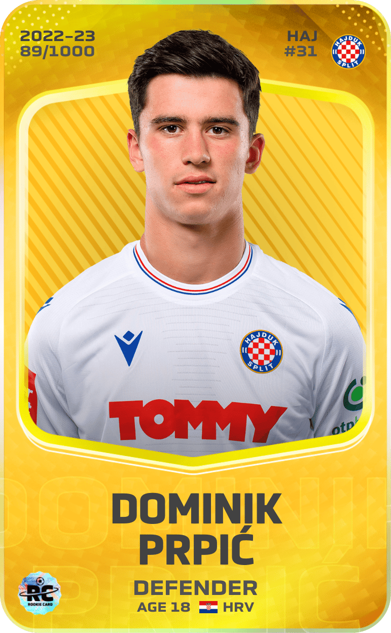 Dominik Prpić 2022-23 • Limited 89/1000