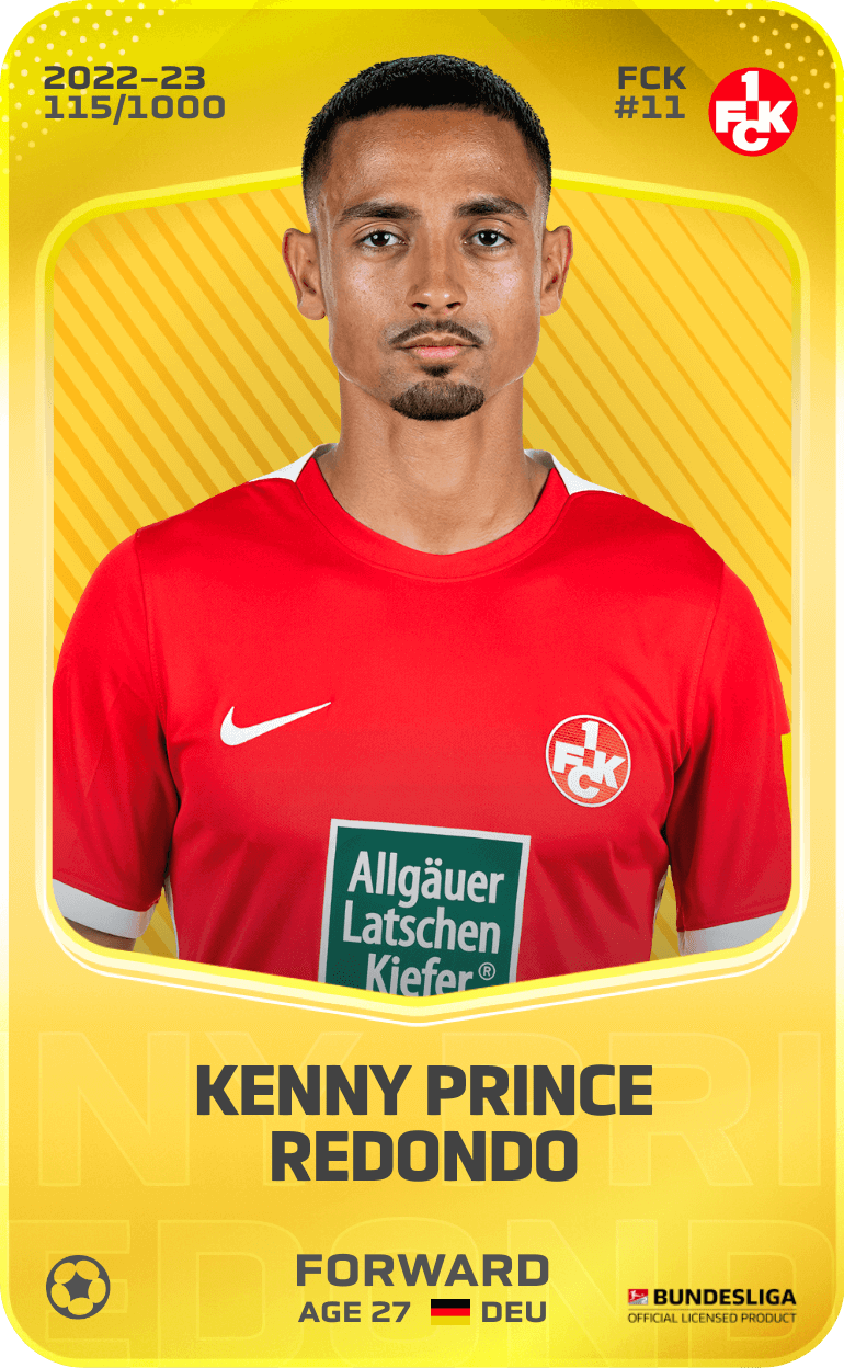 Kenny Prince Redondo 2022-23 • Limited 115/1000