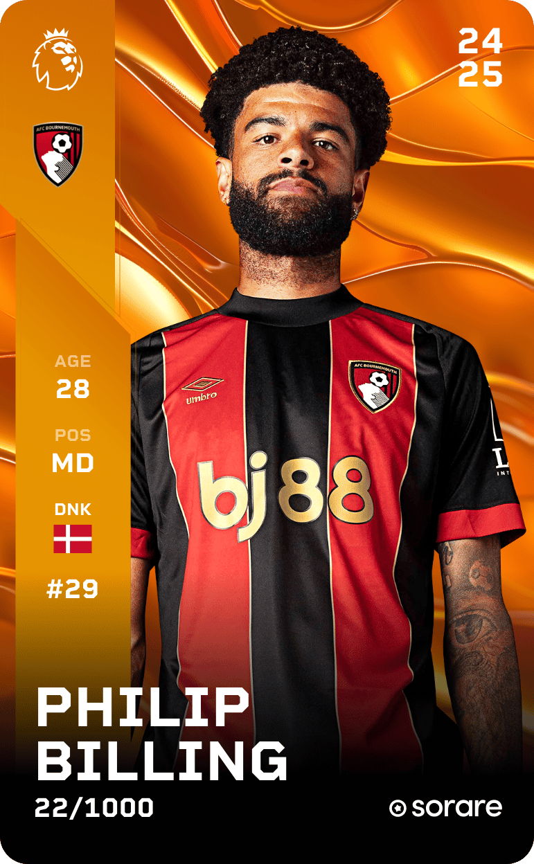 Philip Billing 2024-25 • Limited 22/1000