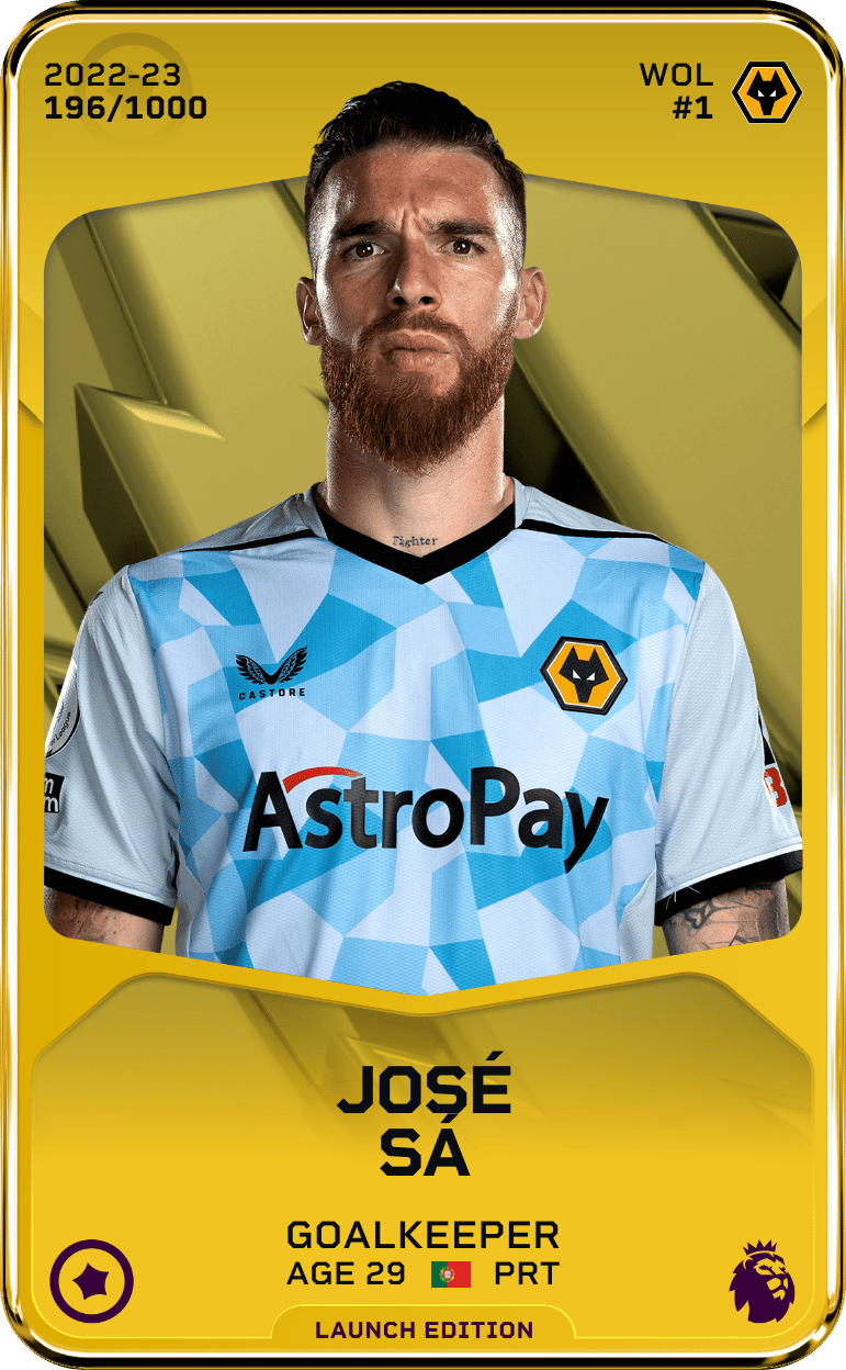 José Sá 2022-23 • Limited 196/1000