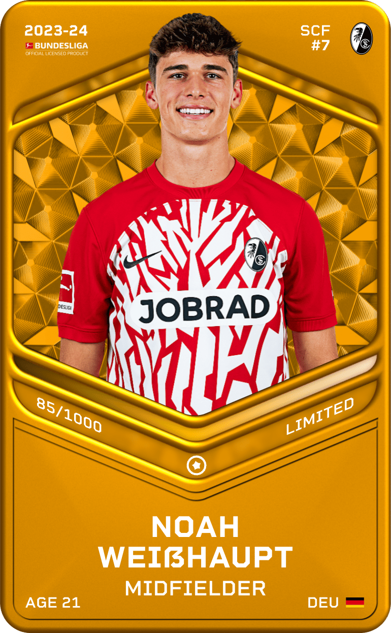 Noah Weißhaupt 2023-24 • Limited 85/1000