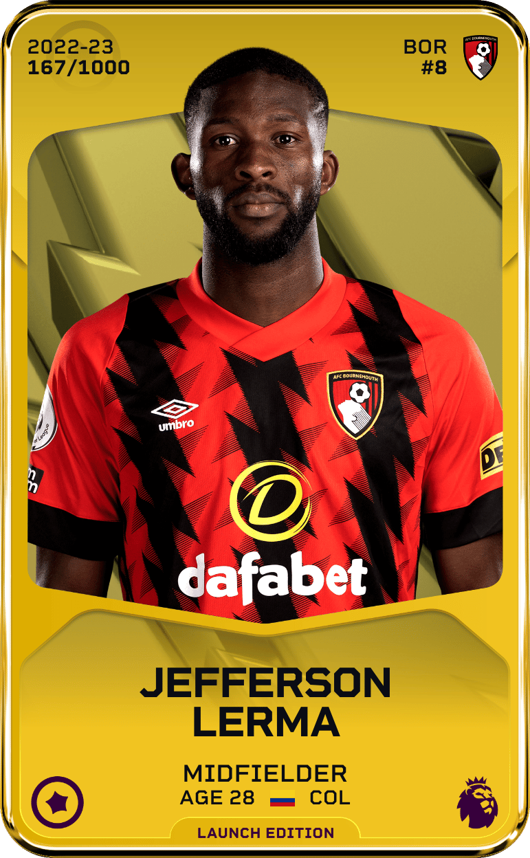 Jefferson Lerma 2022-23 • Limited 167/1000