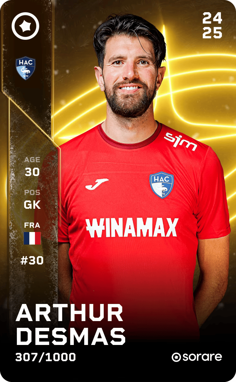 Arthur Desmas 2024-25 • Limited 307/1000