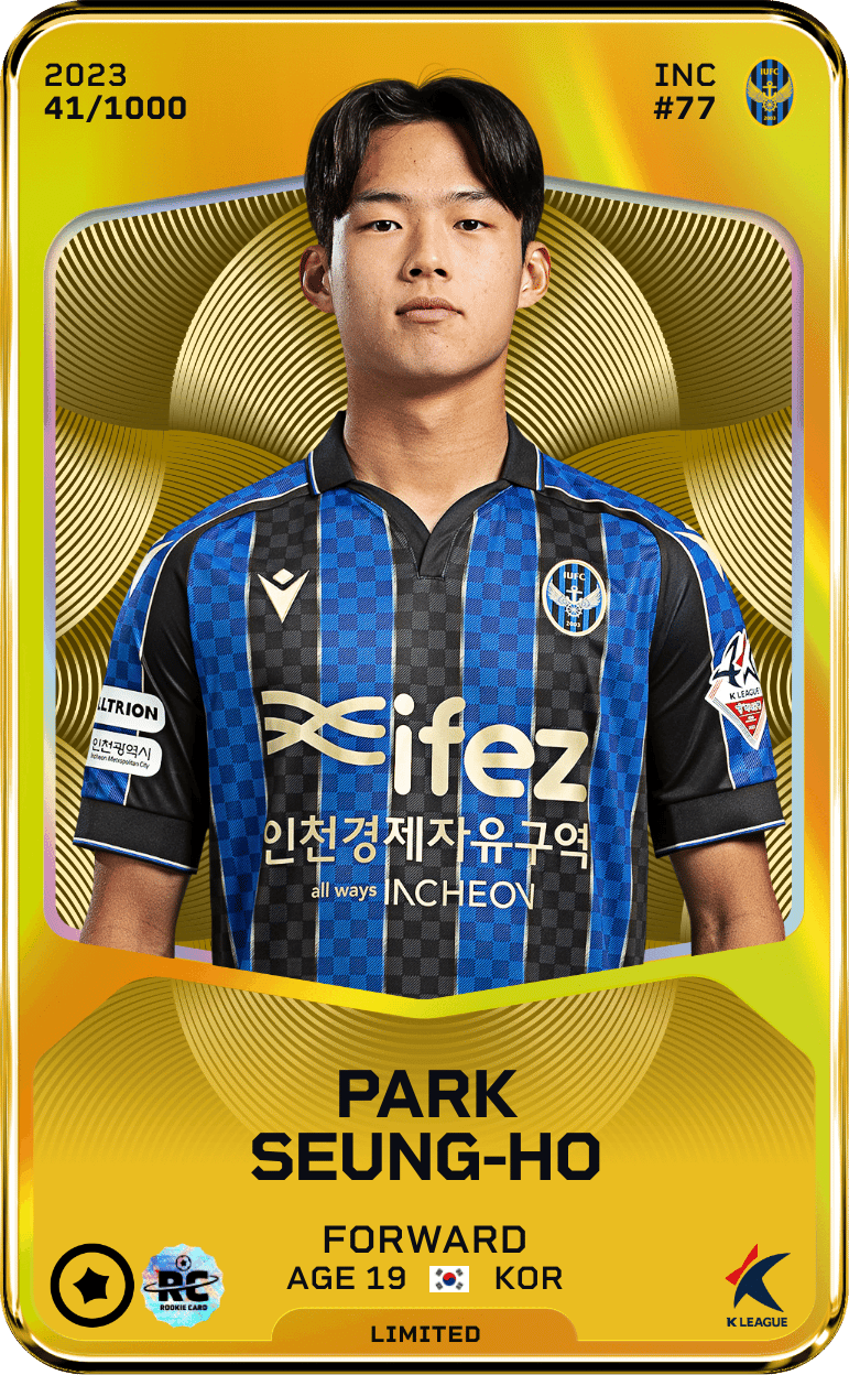 Park Seung-Ho 2023-24 • Limited 41/1000