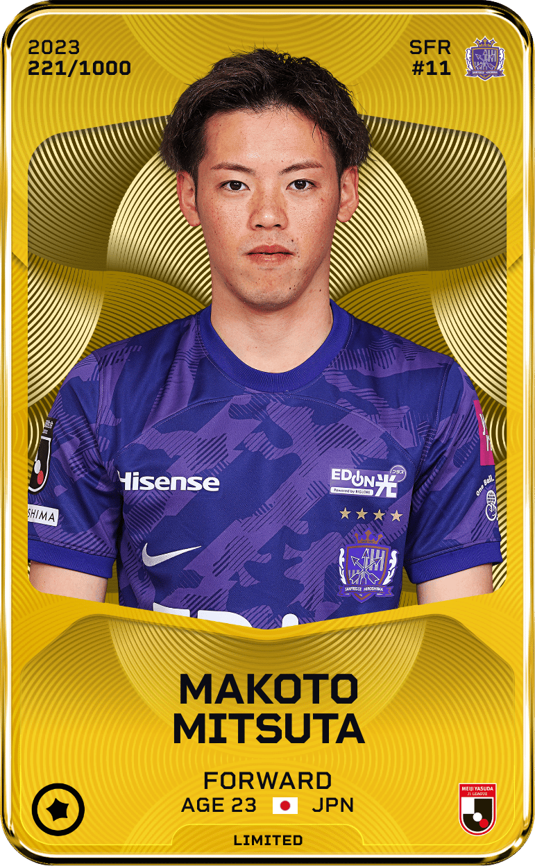 Makoto Mitsuta 2023-24 • Limited 221/1000