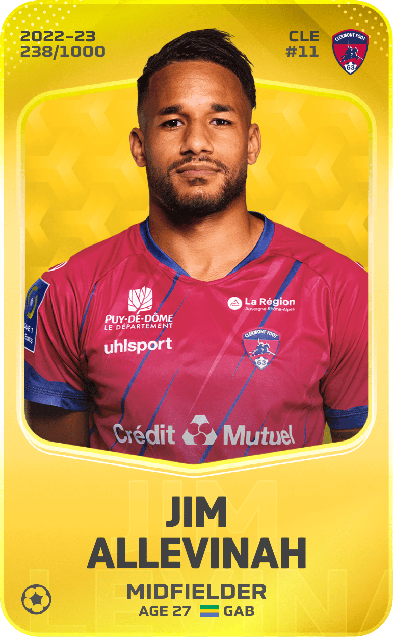 Jim Allevinah 2022-23 • Limited 238/1000