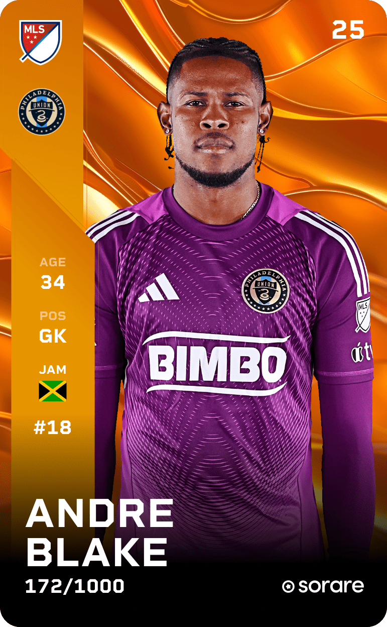 Andre Blake 2025-26 • Limited 172/1000