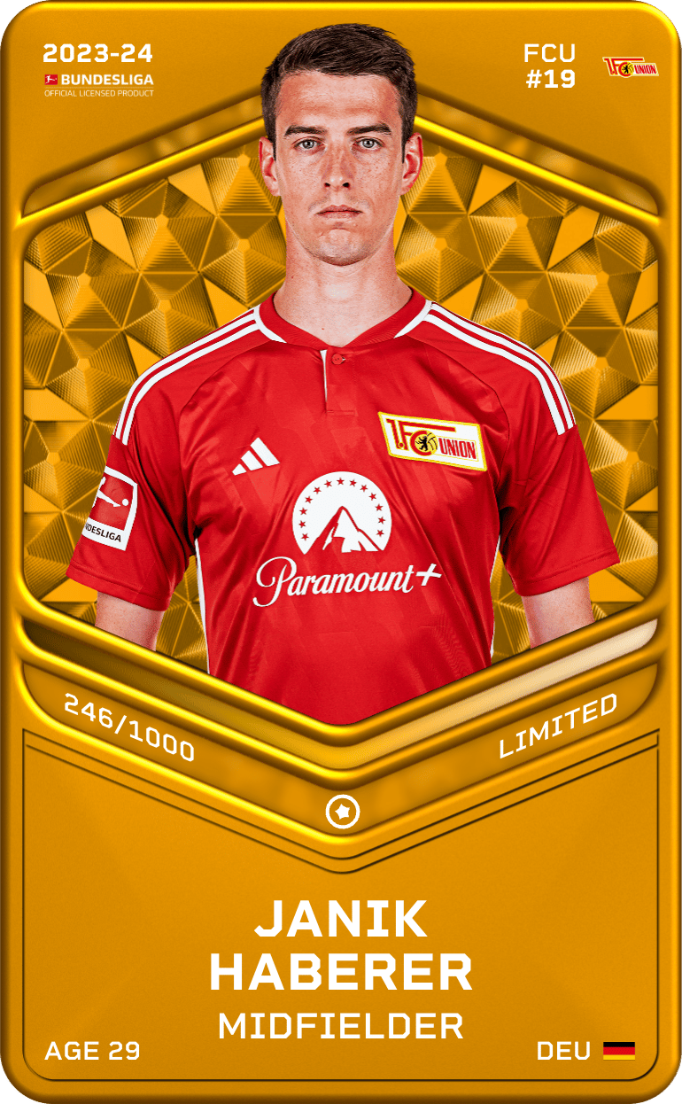Janik Haberer 2023-24 • Limited 246/1000