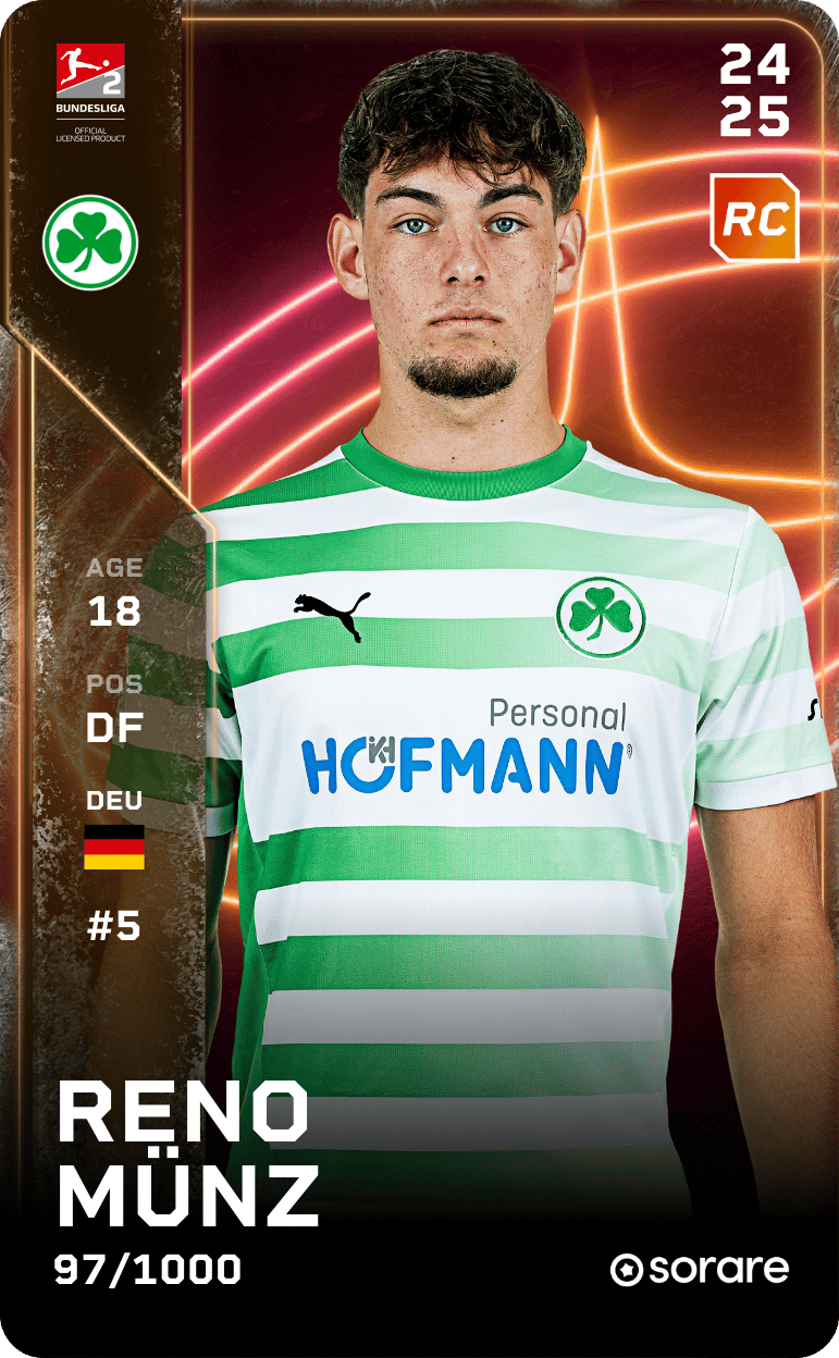 Reno Münz 2024-25 • Limited 97/1000
