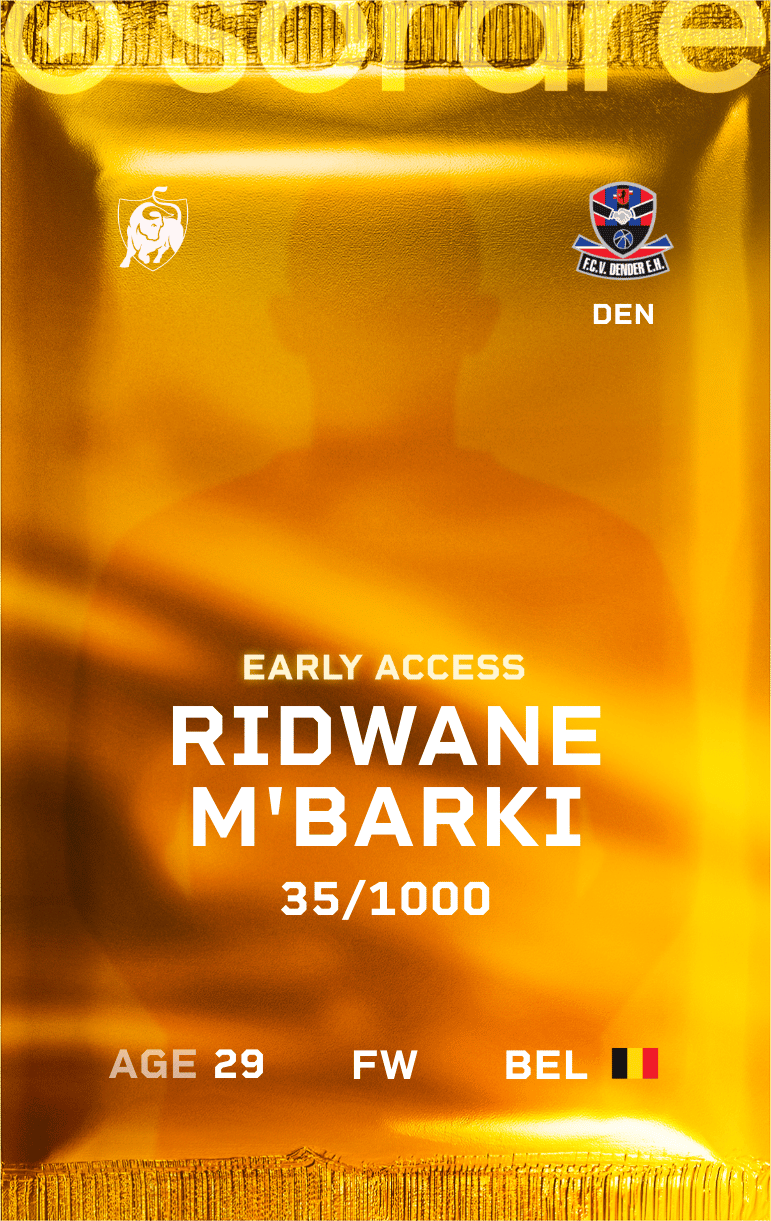Ridwane M'Barki 2024-25 • Limited 35/1000