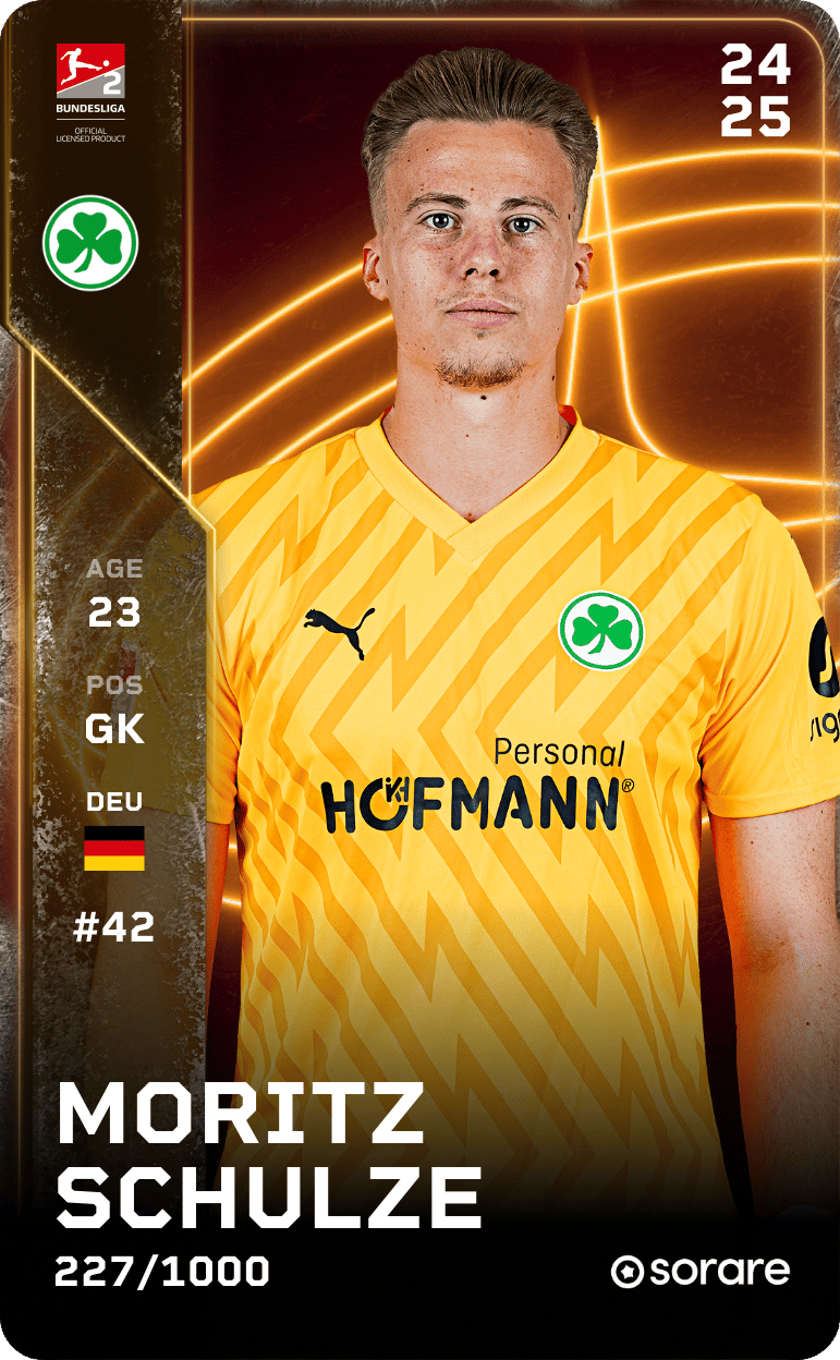 Moritz Schulze 2024-25 • Limited 227/1000