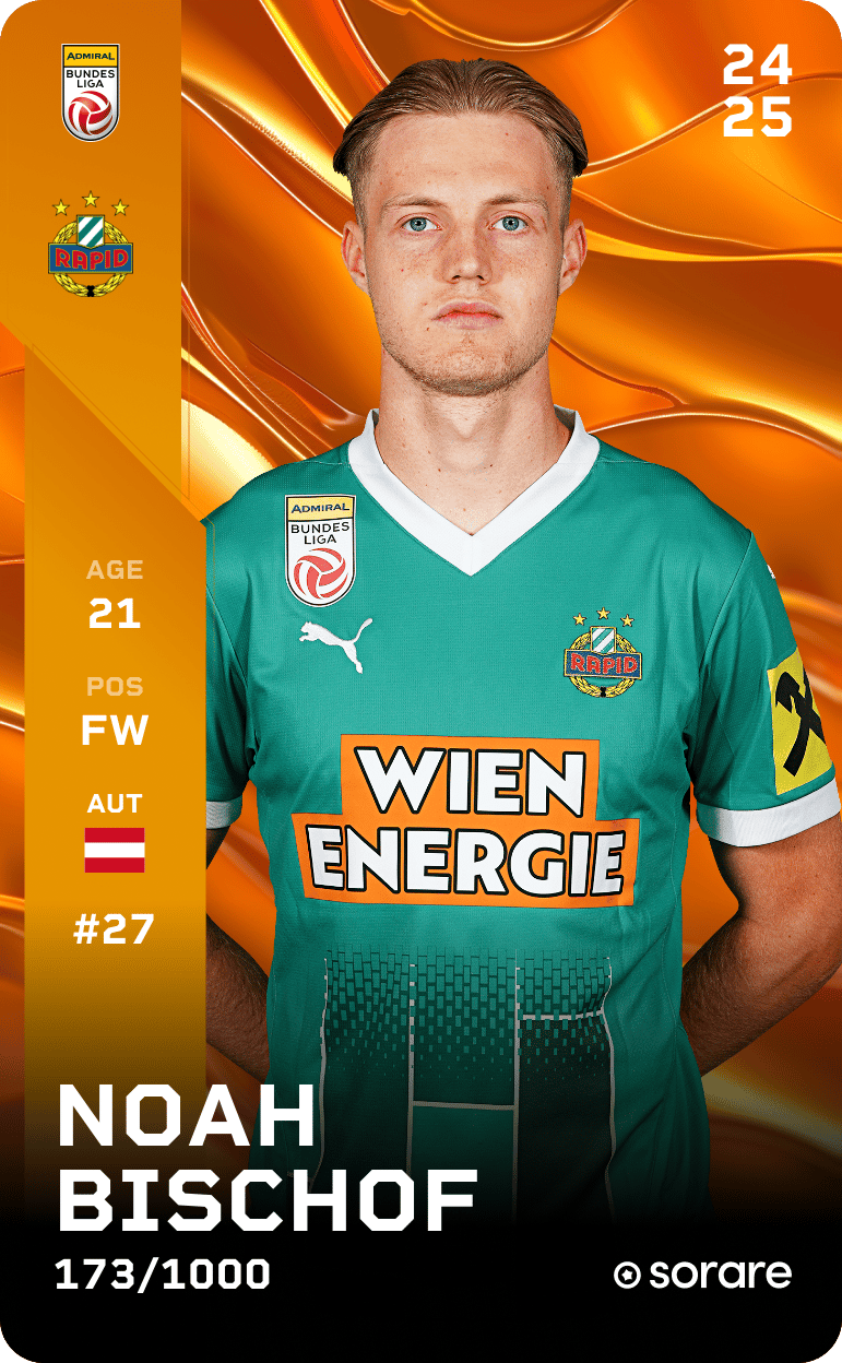 Noah Bischof 2024-25 • Limited 173/1000