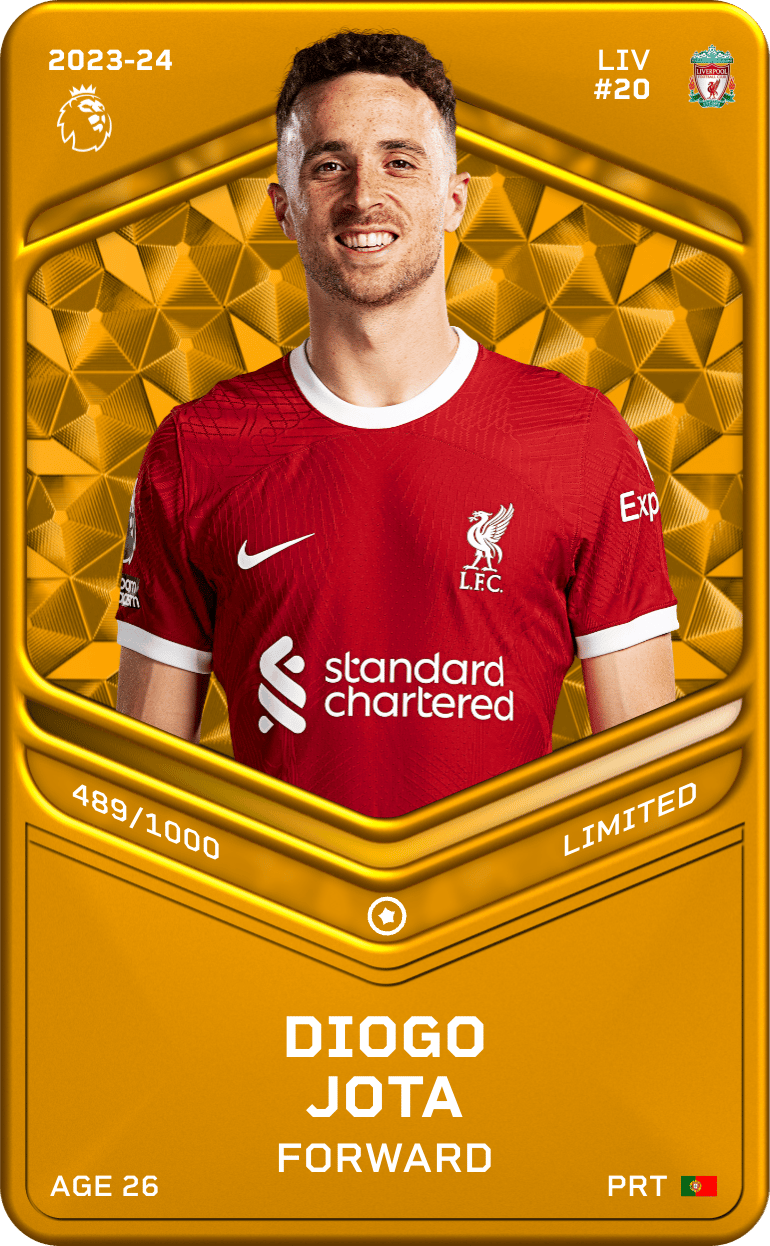 Diogo Jota 2023-24 • Limited 489/1000