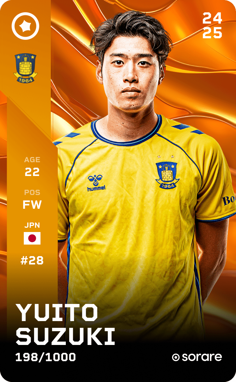 Yuito Suzuki 2024-25 • Limited 198/1000