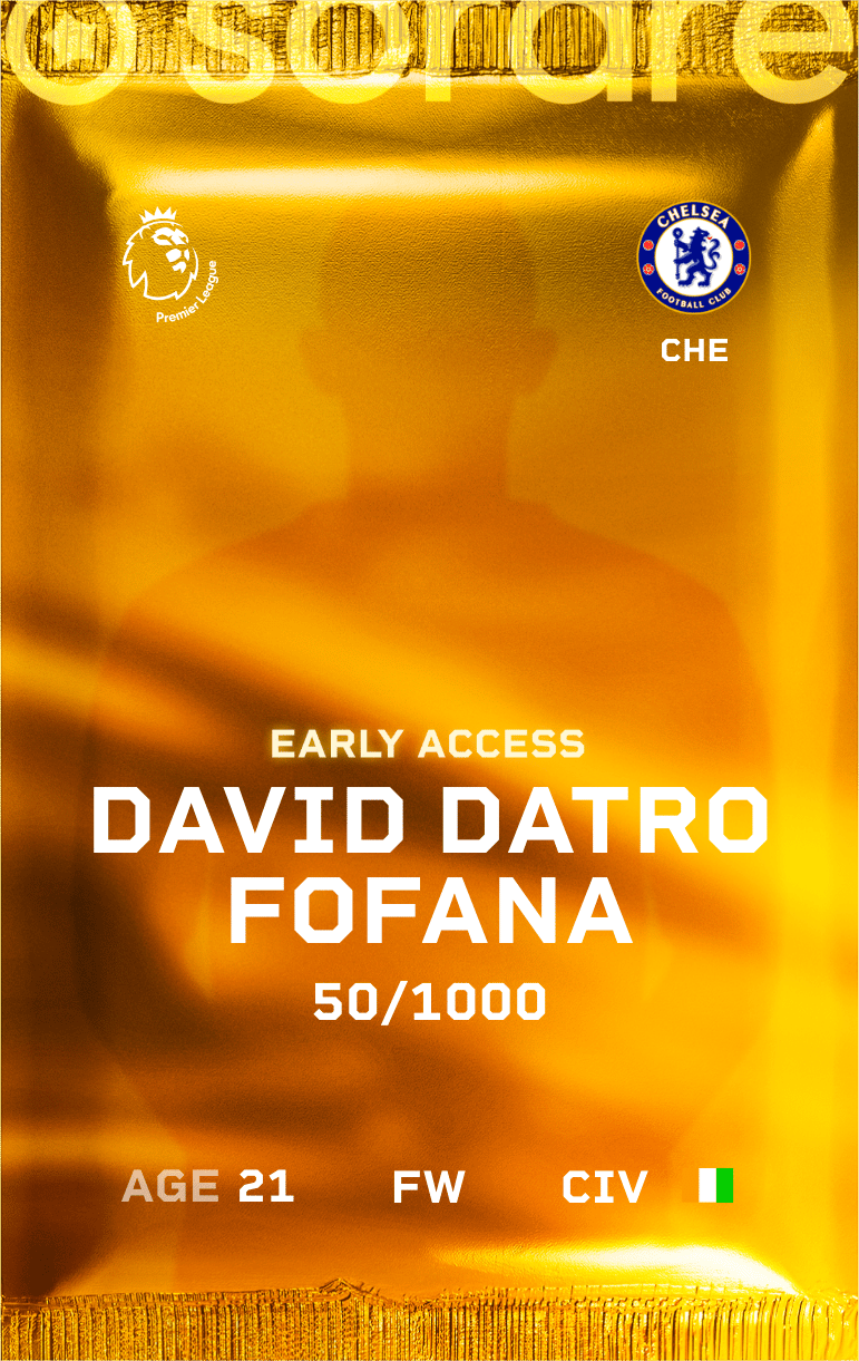 David Datro Fofana 2024-25 • Limited 50/1000