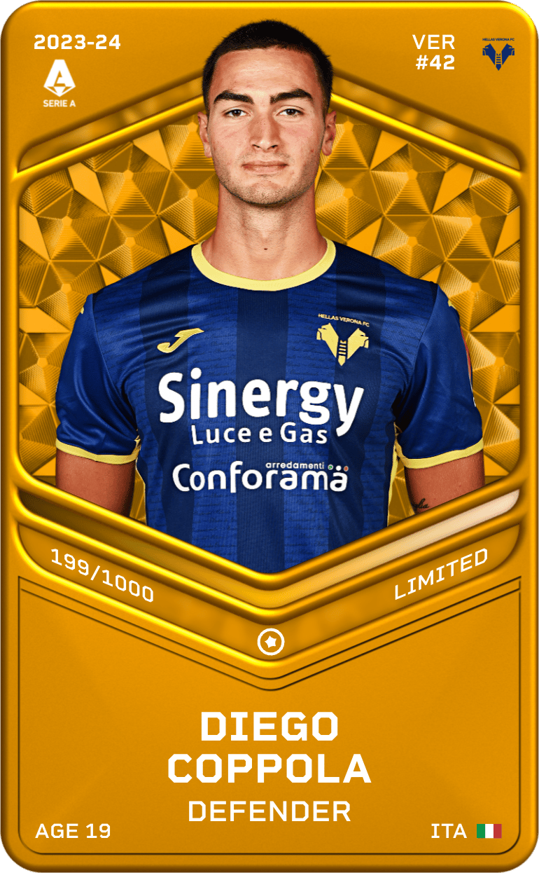 Diego Coppola 2023-24 • Limited 199/1000