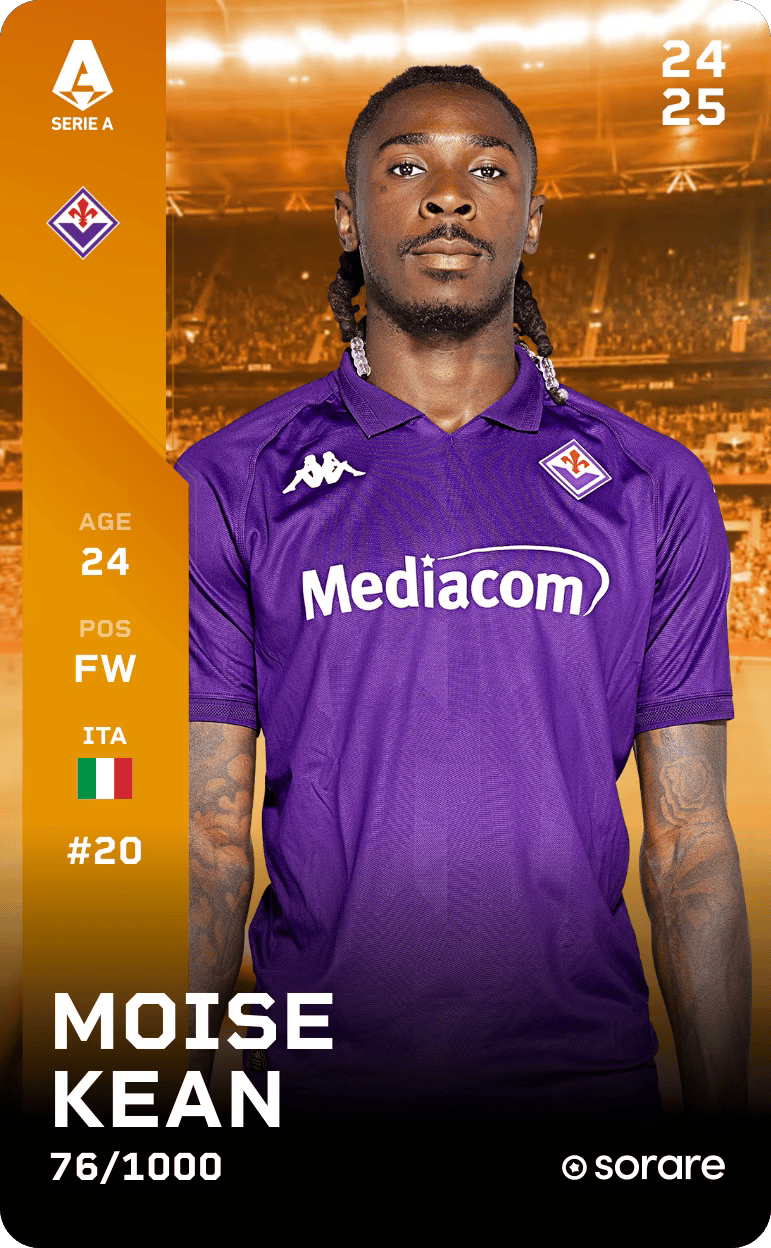 Moise Kean 2024-25 • Limited 76/1000