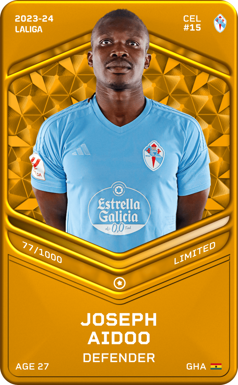 Joseph Aidoo 2023-24 • Limited 77/1000