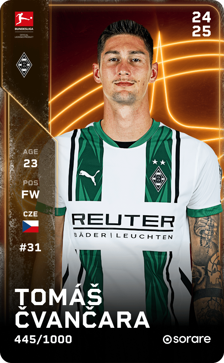 Tomáš Čvančara 2024-25 • Limited 445/1000