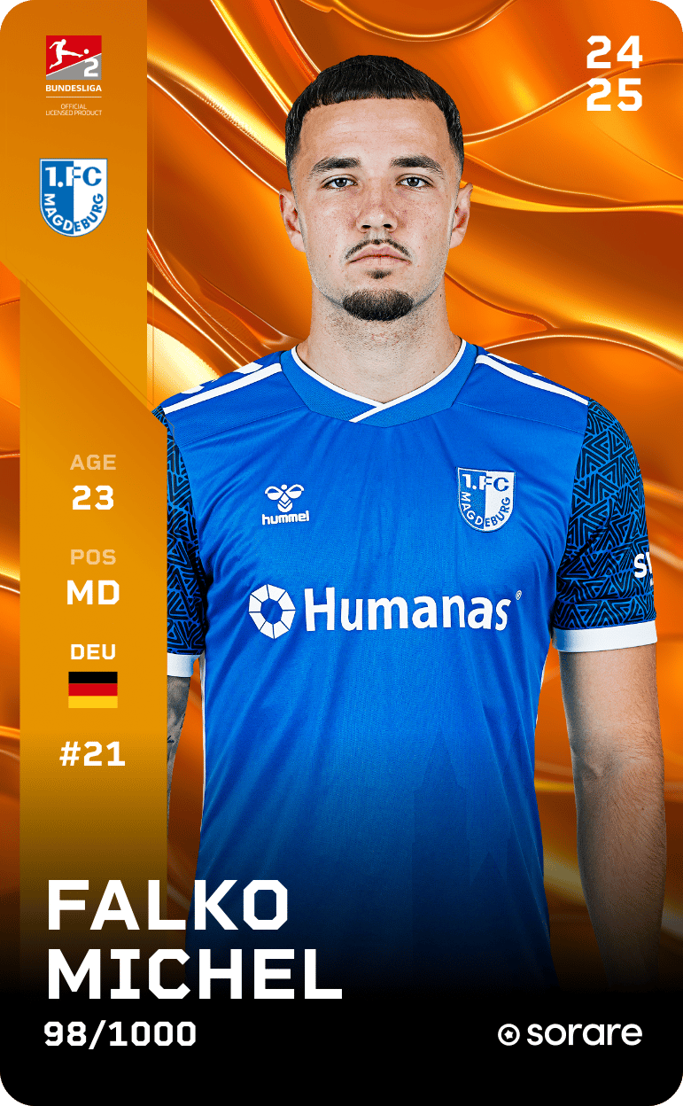 Falko Michel 2024-25 • Limited 98/1000