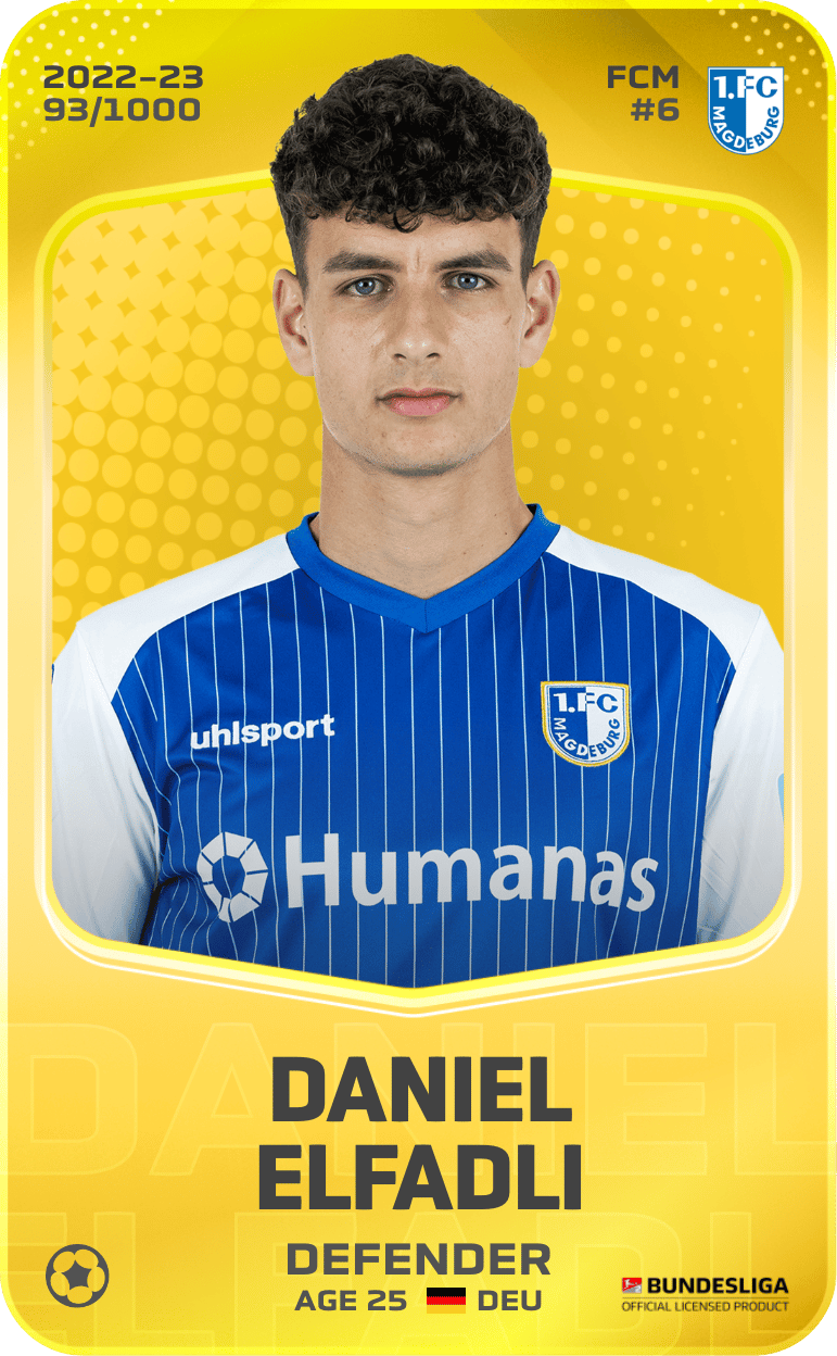 Daniel Elfadli 2022-23 • Limited 93/1000