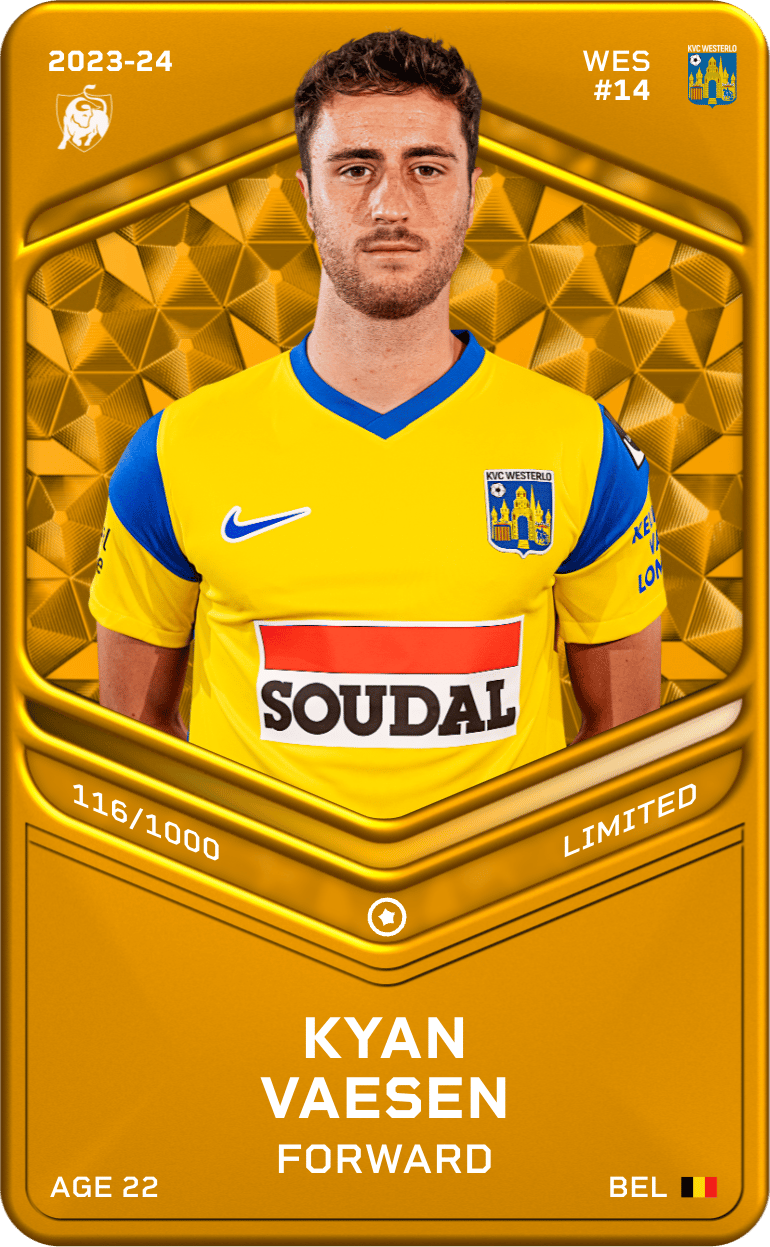 Kyan Vaesen 2023-24 • Limited 116/1000