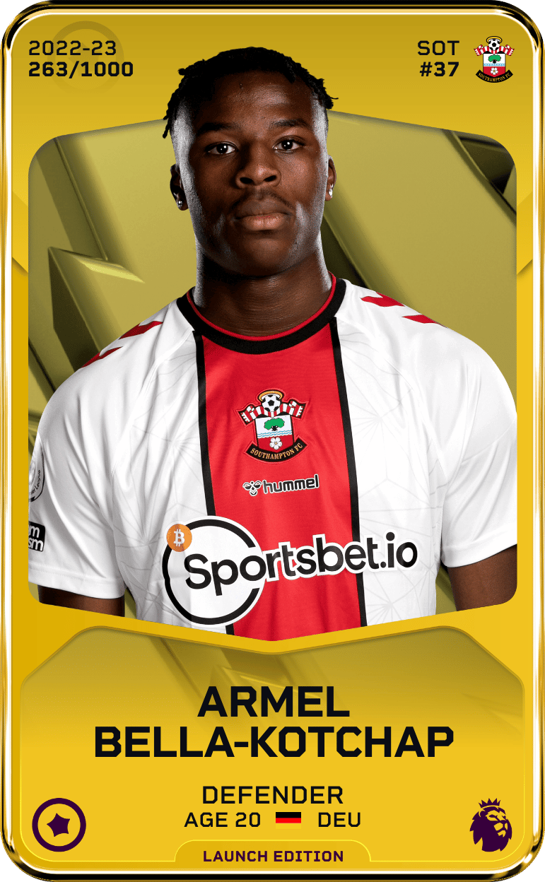 Armel Bella-Kotchap 2022-23 • Limited 263/1000