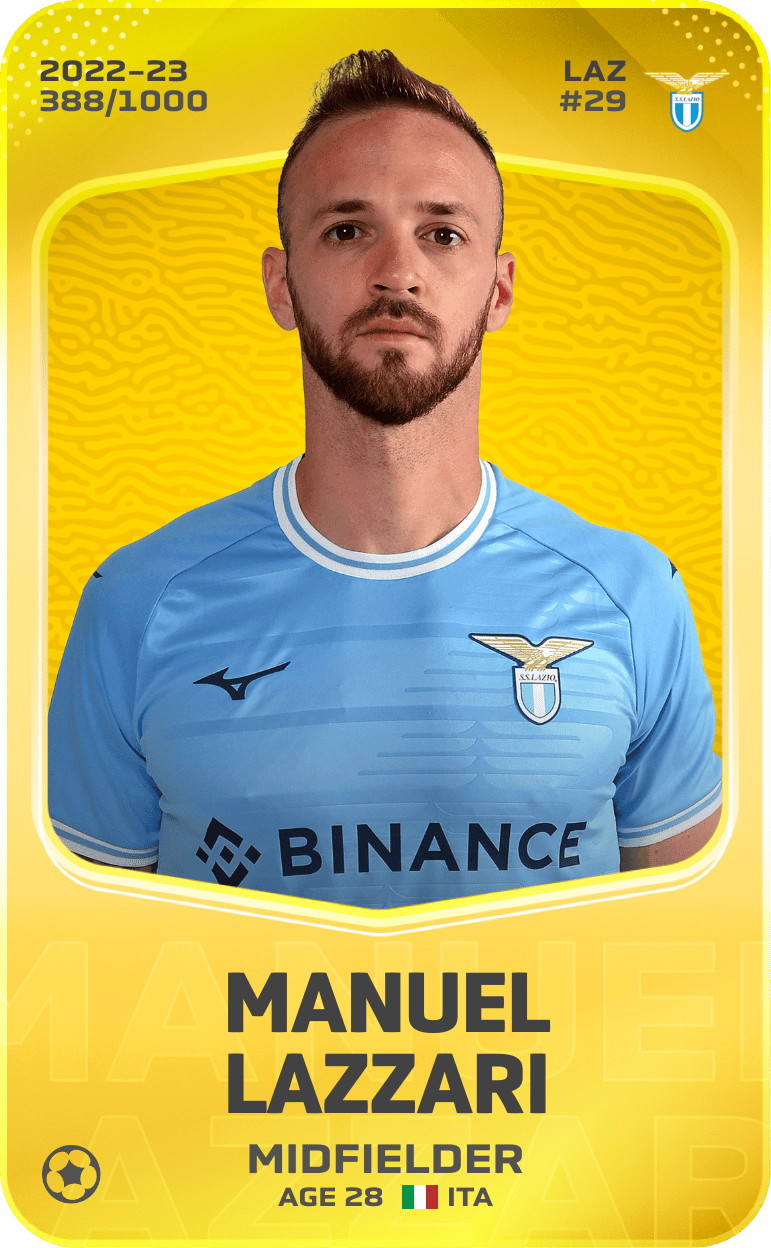 Manuel Lazzari 2022-23 • Limited 388/1000
