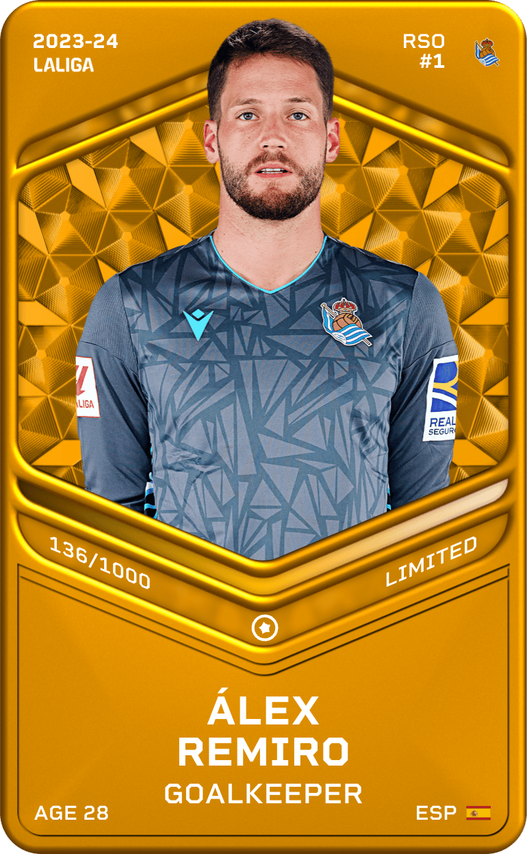 Álex Remiro 2023-24 • Limited 136/1000