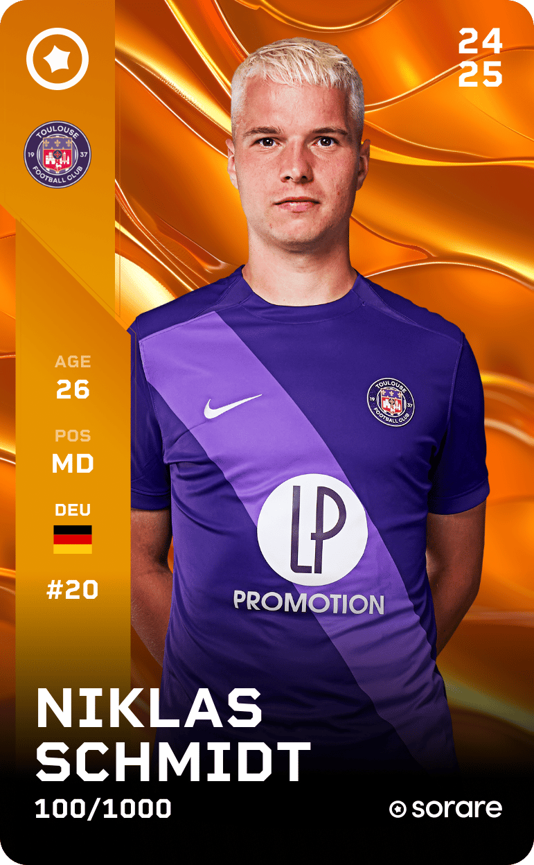 Niklas Schmidt 2024-25 • Limited 100/1000