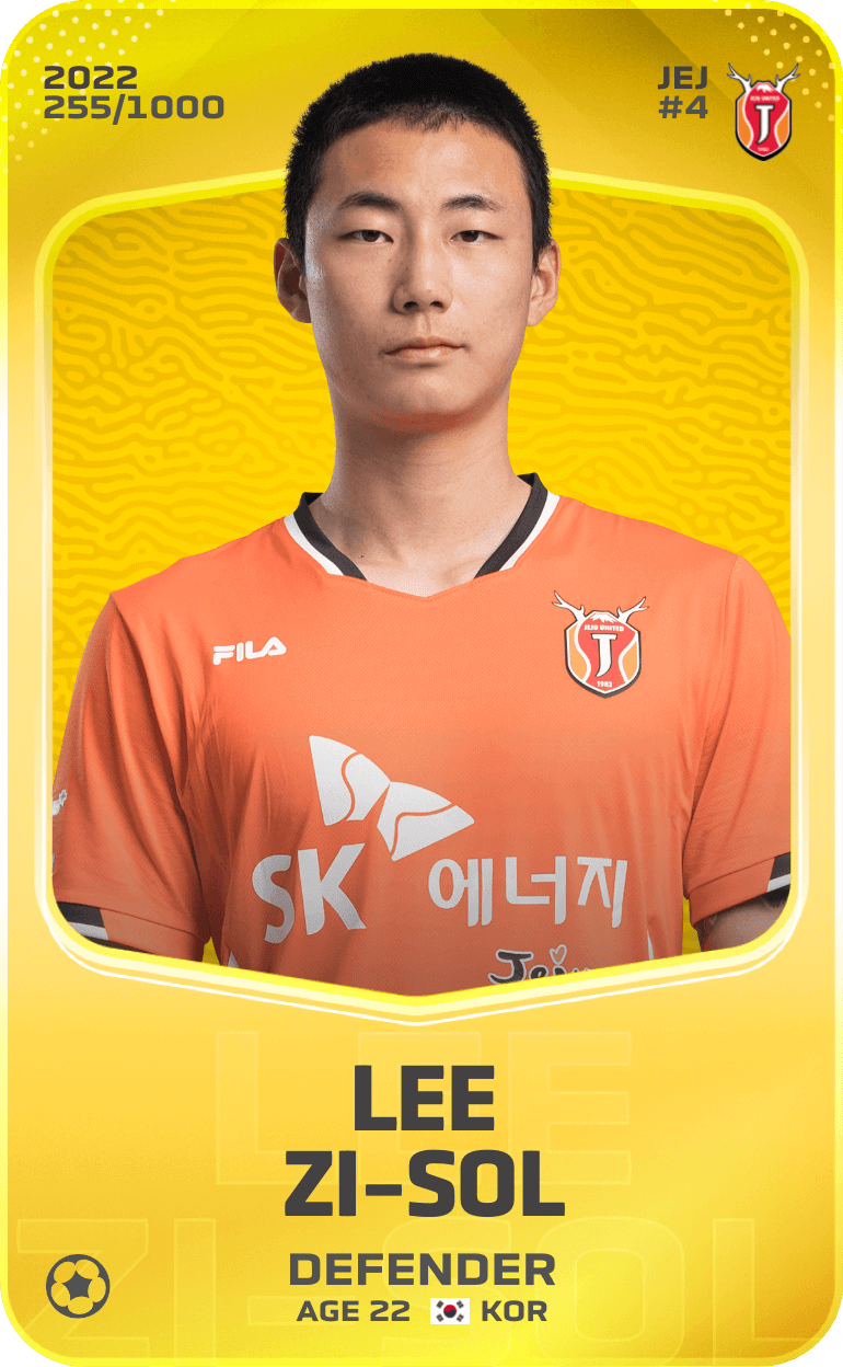 Lee Zi-Sol 2022-23 • Limited 255/1000