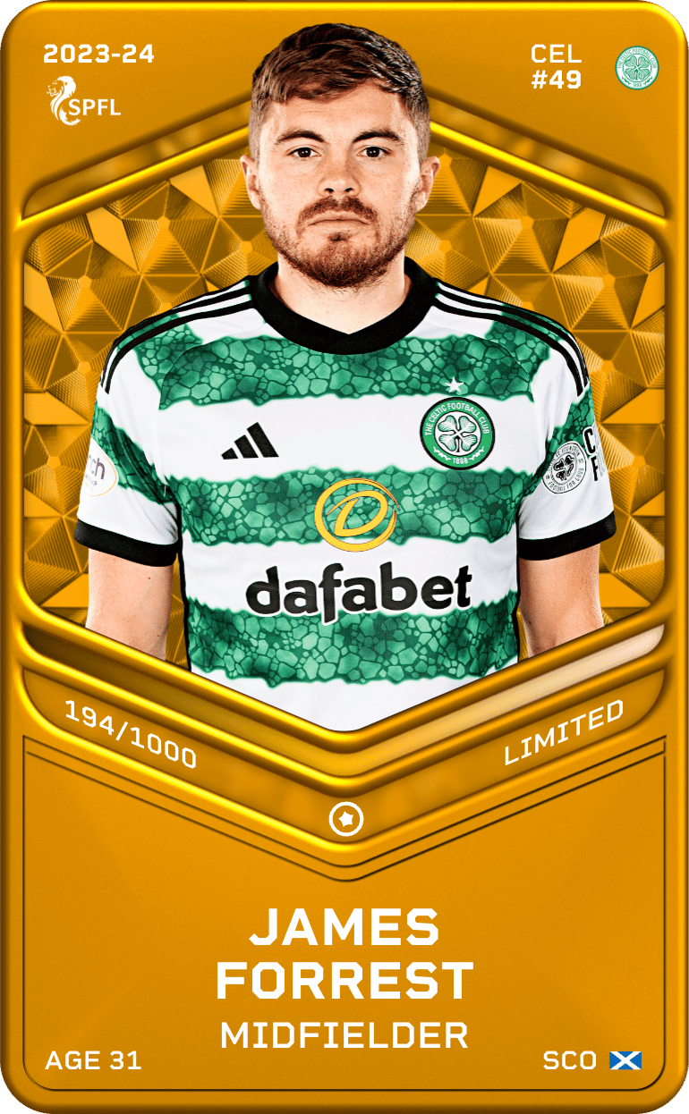 James Forrest 2023-24 • Limited 194/1000